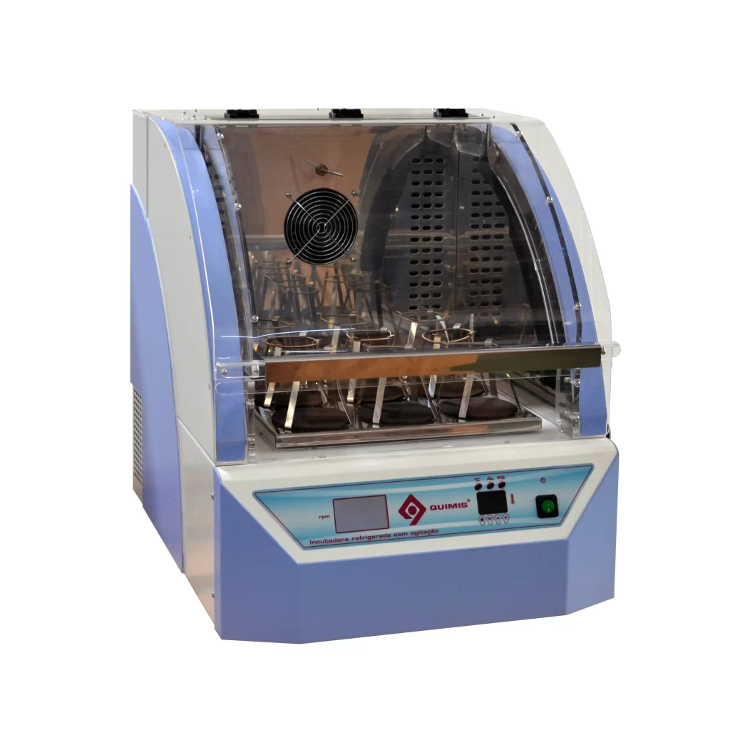 Incubadora de bancada com refrigeração e agitação Quimis Q315IR